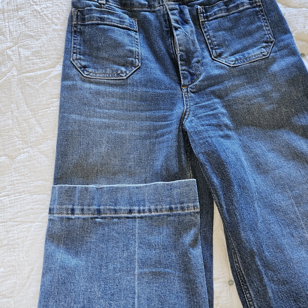 Pilco Highwaist Wide Leg Crop 28